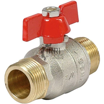 Vanne manuelle manette mâle / mâle