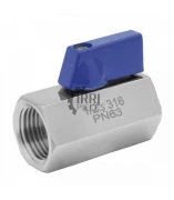 Vanne compacte femelle / femelle inox