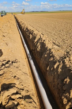 Tuyaux irrigation PVC bi-orienté 25 bars - barre de 6m